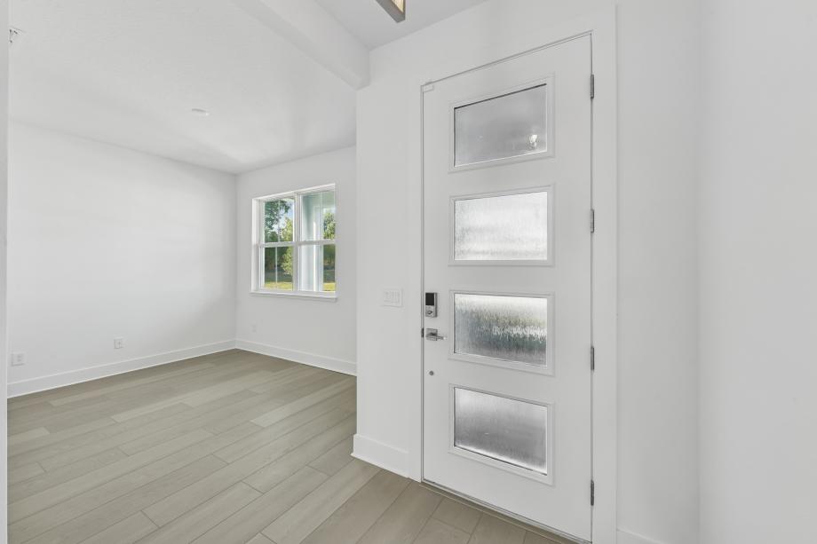 A warm welcome the moment you step inside