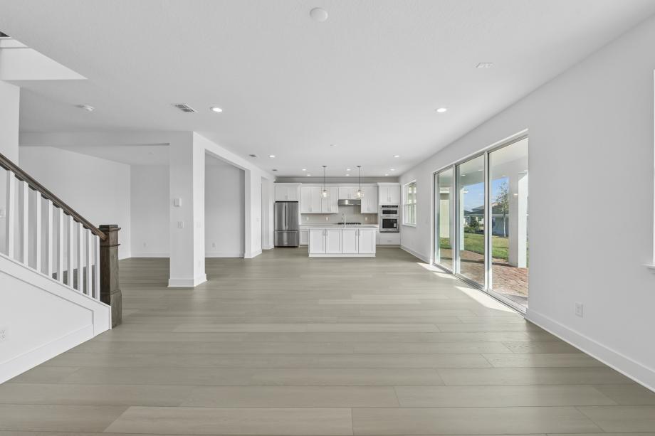 This great room is an easy space to unwind together