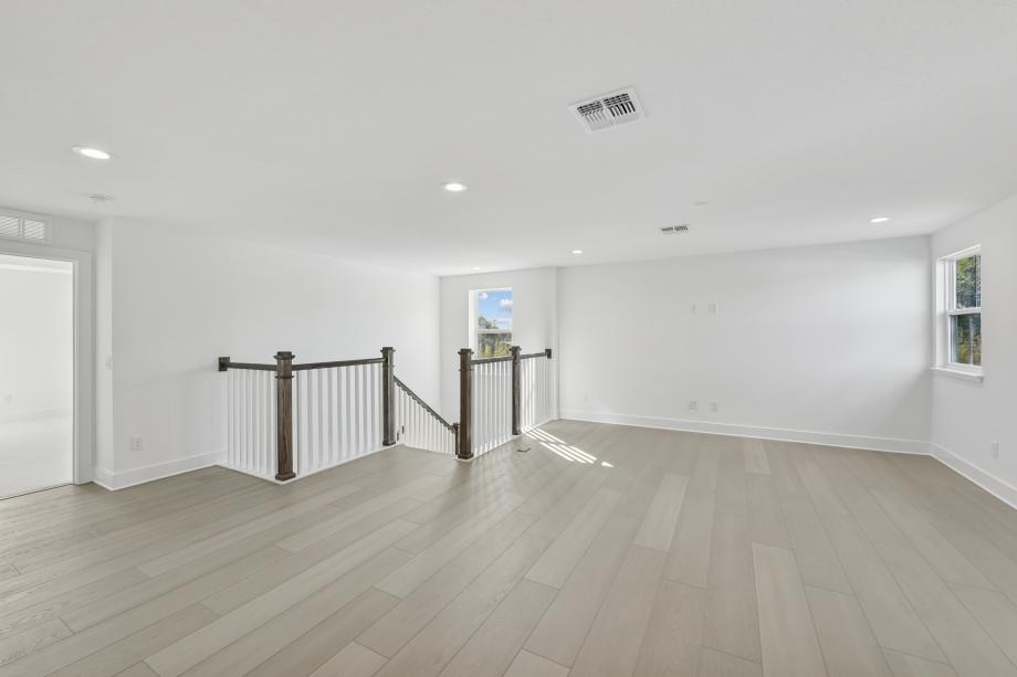 The loft is perfect for play, relaxation, or creativity