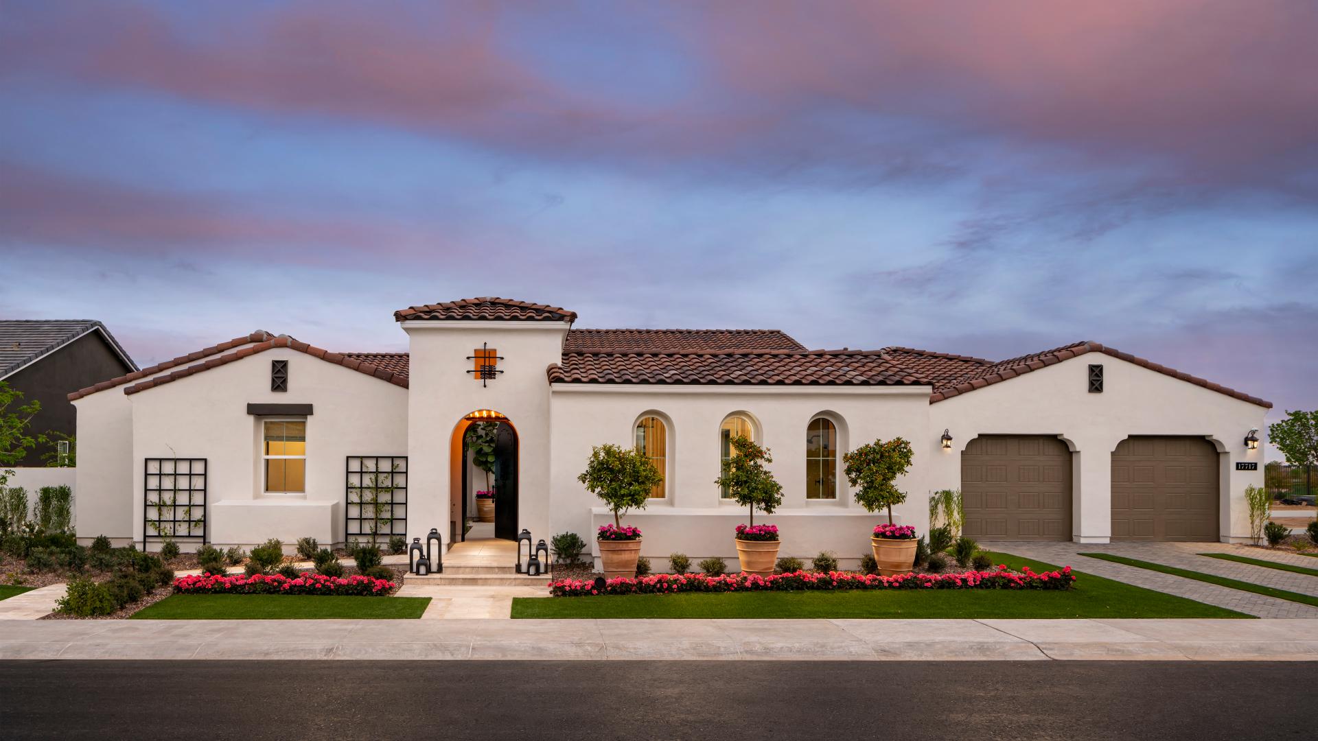 New Home Community Stonegate Court in Gilbert AZ by Toll Brothers