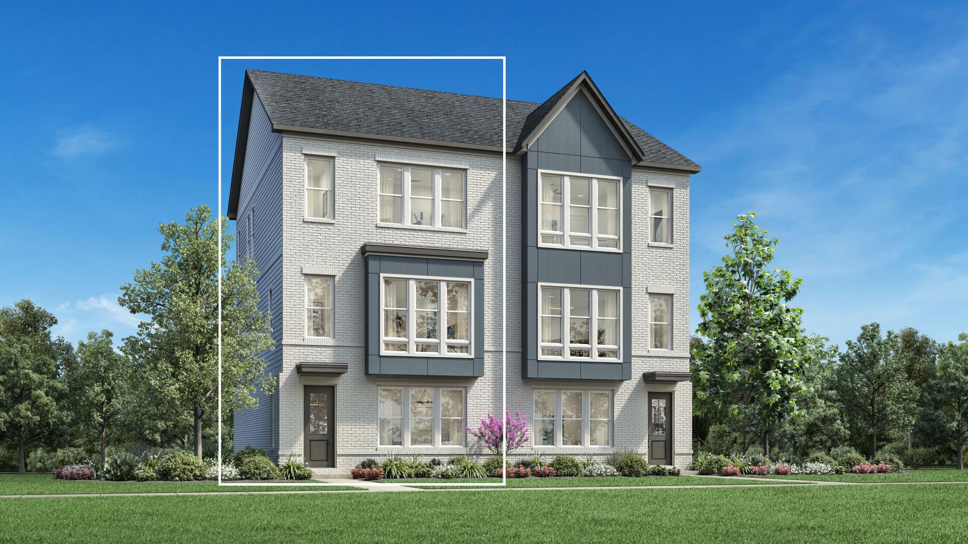 Spalding Elite Model Home Design in Rowan Walk Birch Collection by