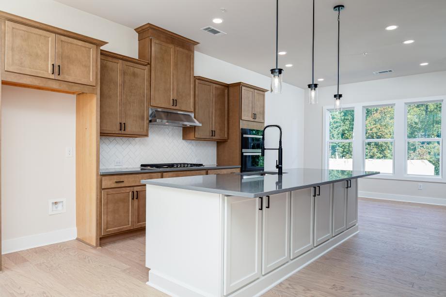 Stunning kitchen with large center island