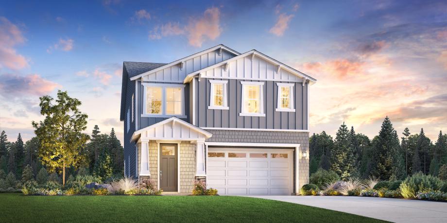 Toll Brothers - Tapps with Basement Craftsman
