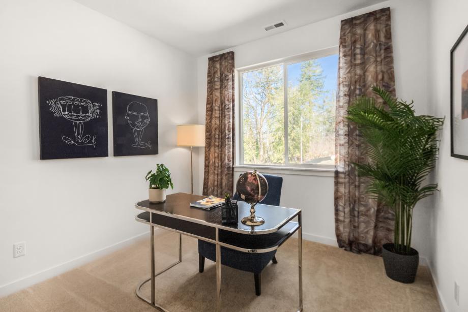 Secondary bedroom on first floor could be used as an office