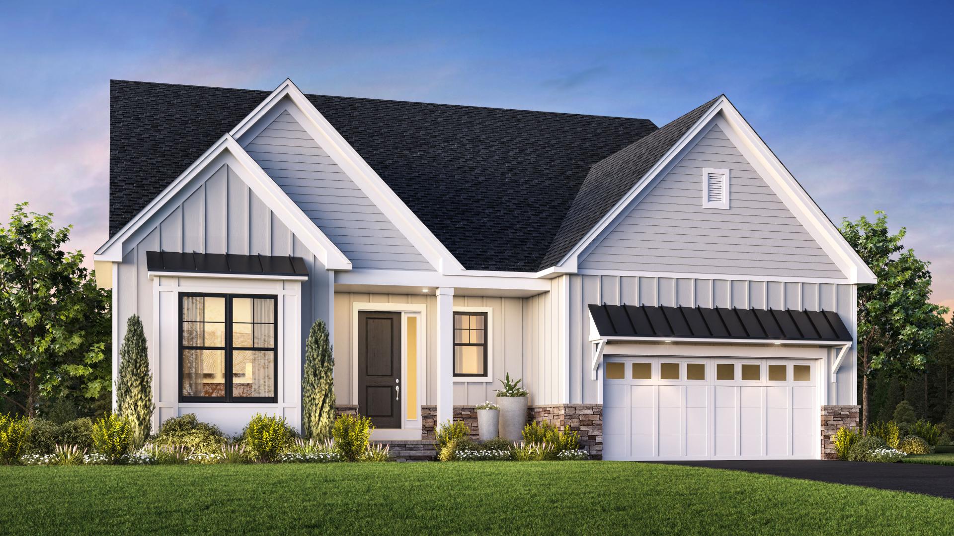 Chatham Model Home Design in Toll Brothers at The Pinehills - Owls