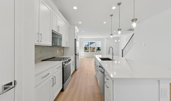 Kitchen is a stunning centerpiece of the home