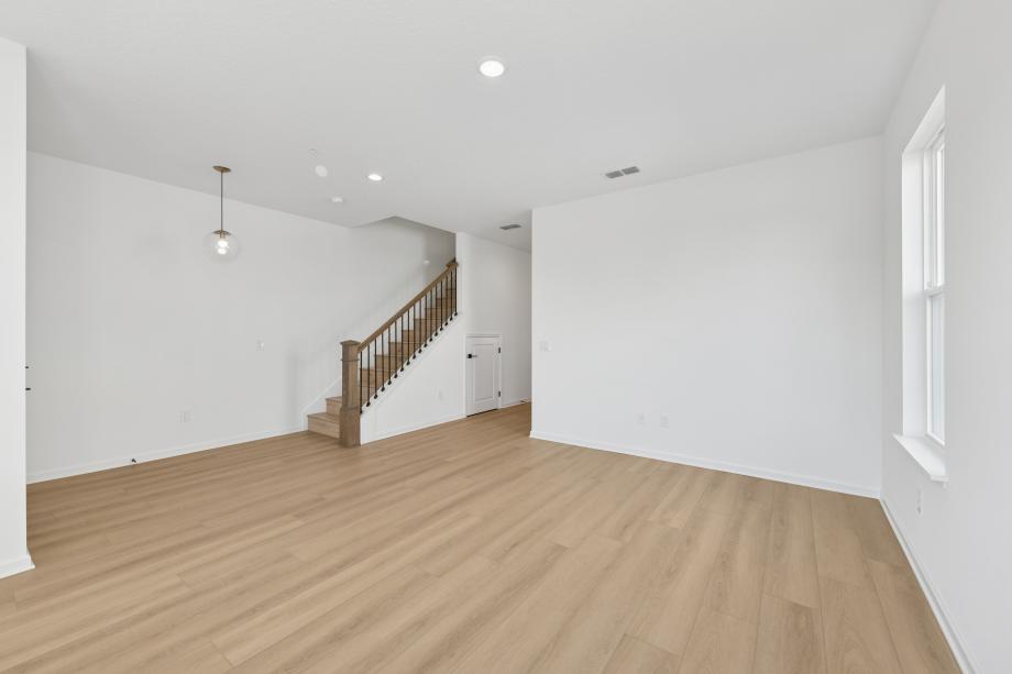 Spacious, open-concept living area with seamless flow