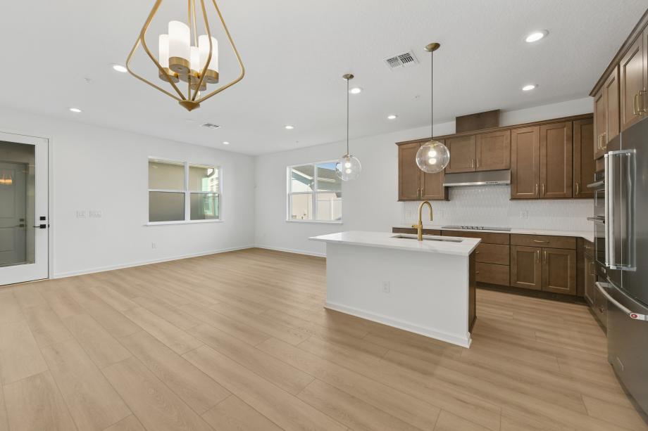 A stylish and functional space that serves as the heart of the home