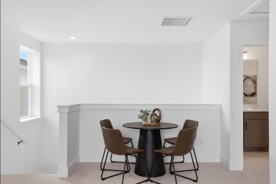 Comfortable private spaces for family members or guests