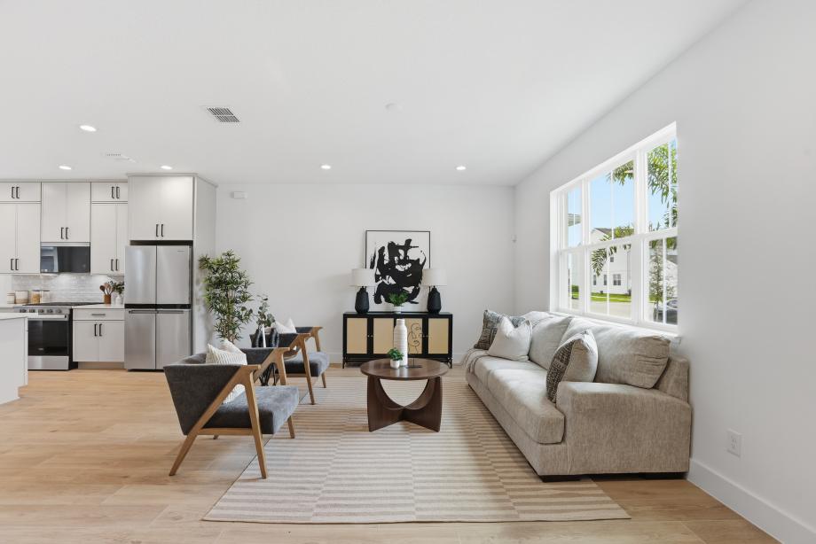 A comfortable and inviting space designed for everyday living and effortless gathering