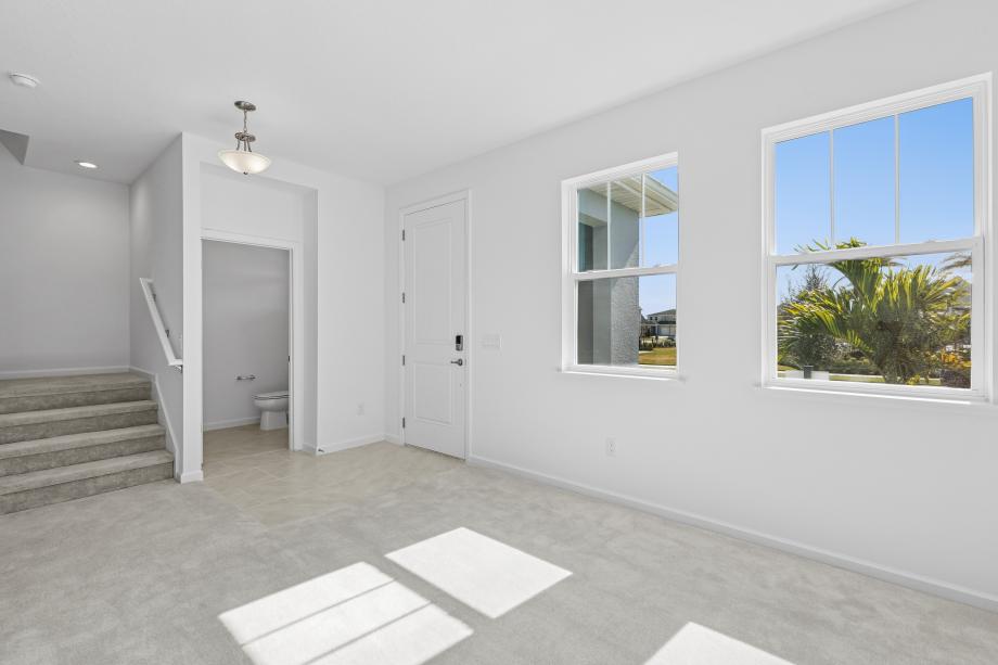 A bright, welcoming entry that sets the tone for the home
