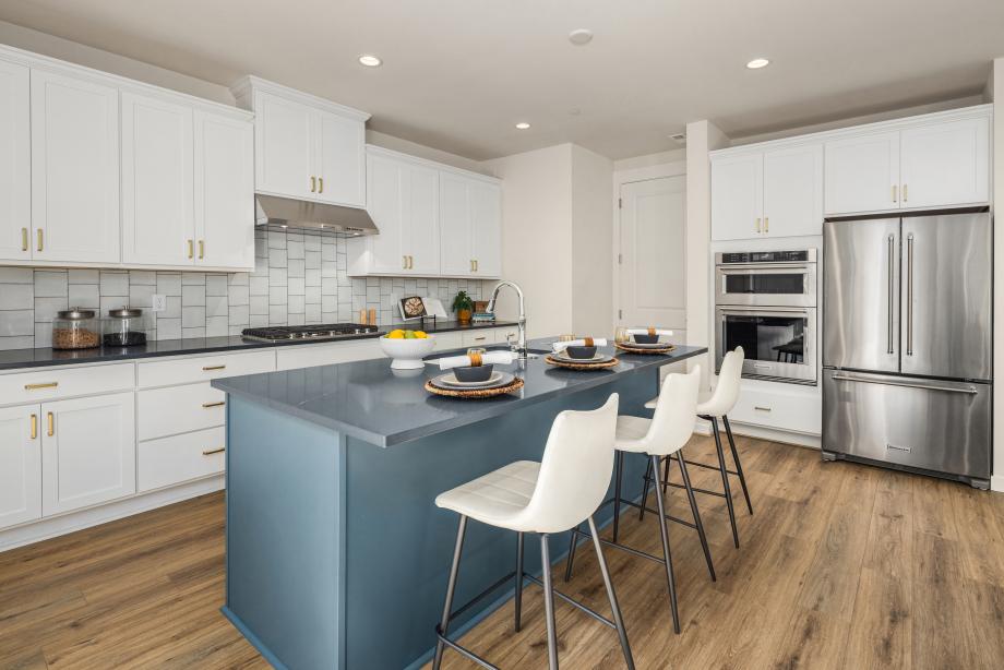Kitchen and dining area