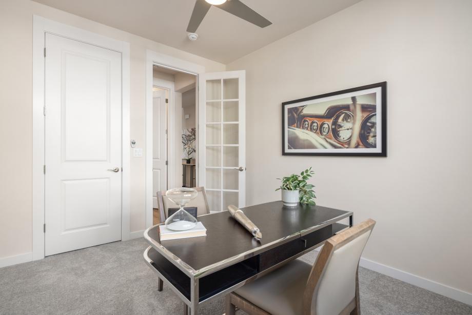 Great room with a cozy gas fireplace
