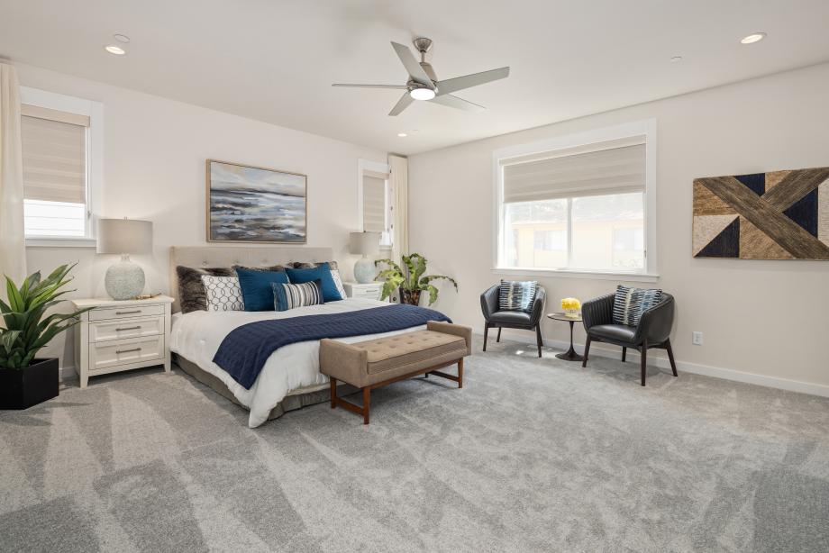 Flex room is ideal for an office