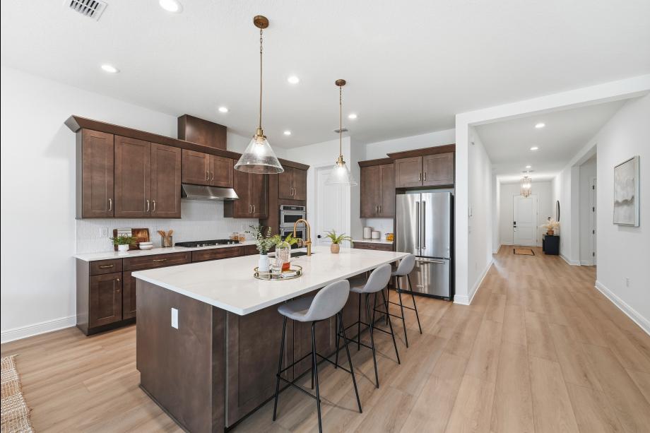 Where form meets function beautifully in this kitchen space