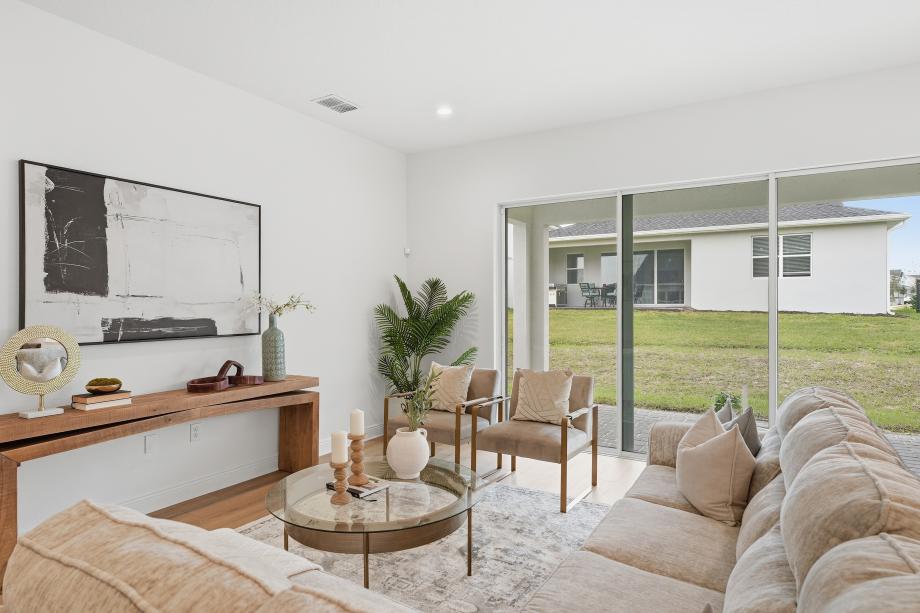 Casual comfort with room to relax