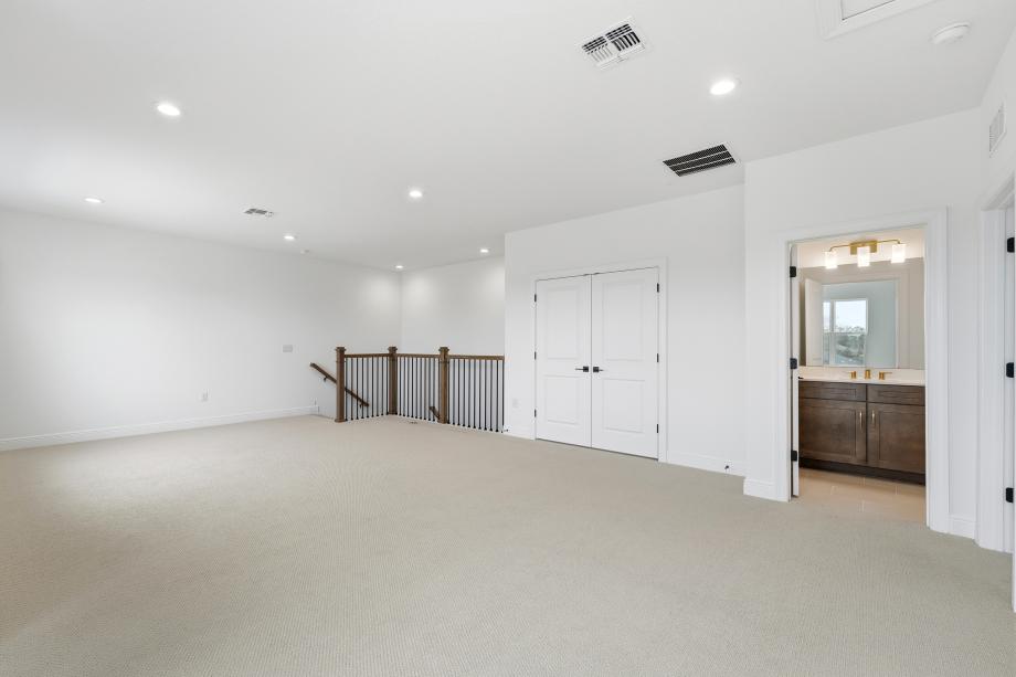 Extra space for whatever comes next in the loft