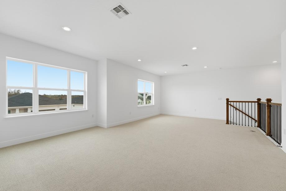 The loft is perfect for play, relaxation, or creativity