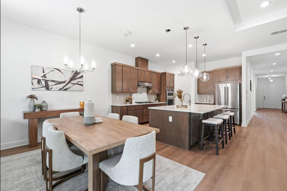A stylish and functional space that serves as the heart of the home