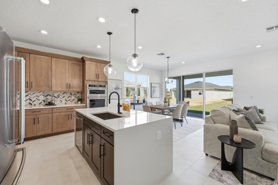 A stylish and functional space that serves as the heart of the home