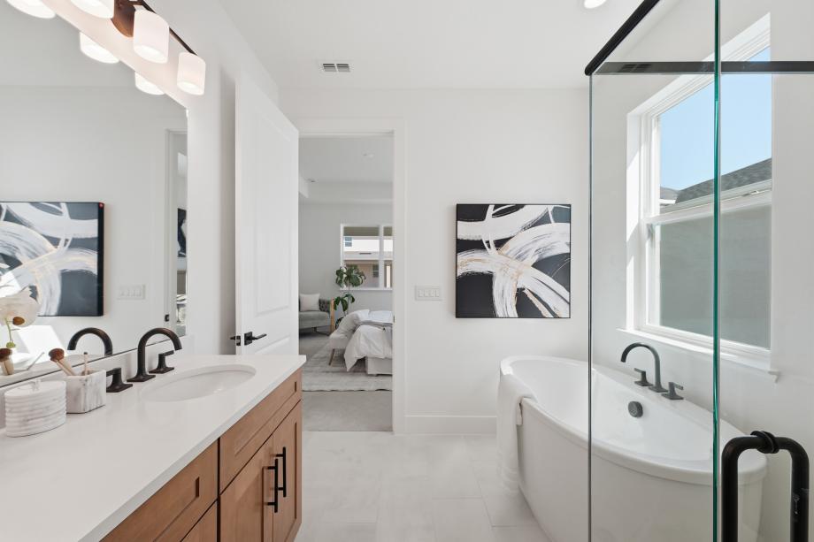 A serene, spa-like space with a sense of everyday luxury