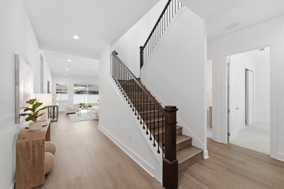 A bright, welcoming entry that sets the tone for the home