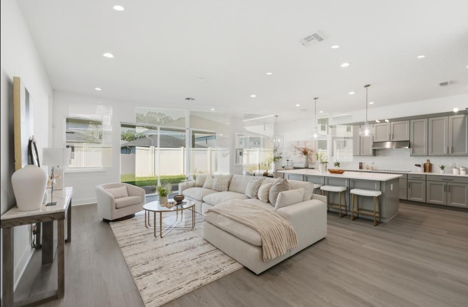 A spacious central gathering area designed for comfort and connection