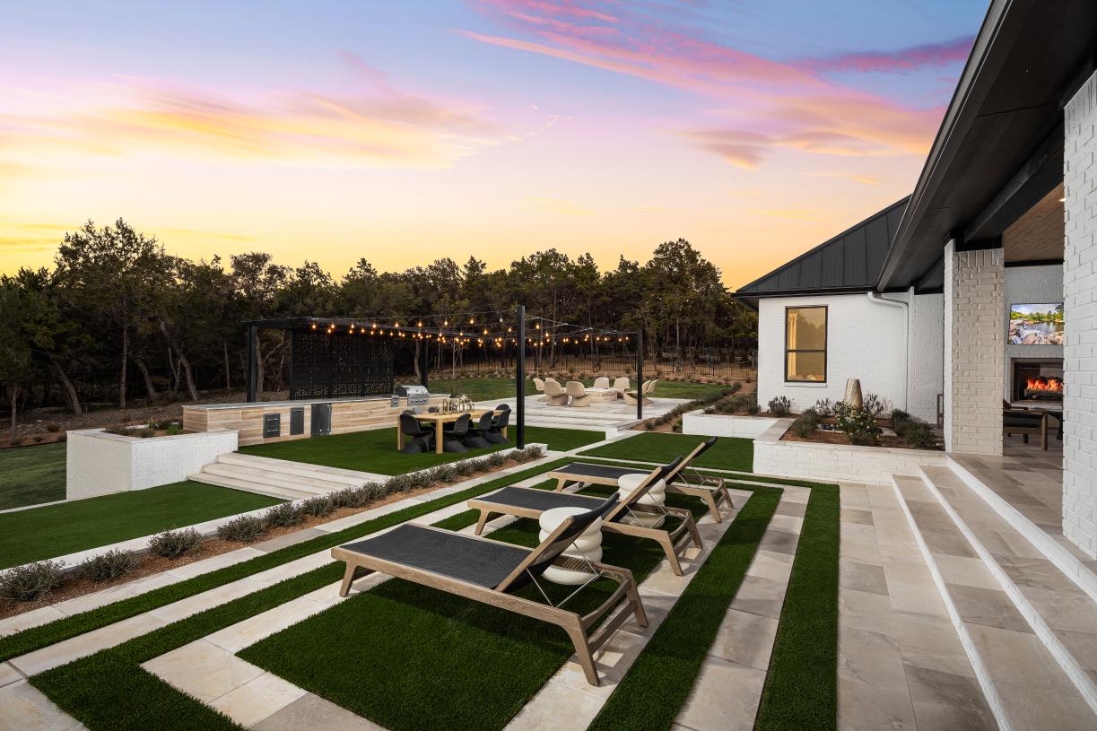 Luxury outdoor living spaces