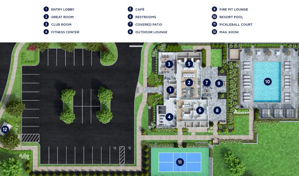 Future amenity layout