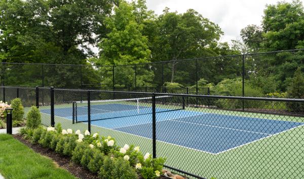 Pickleball court