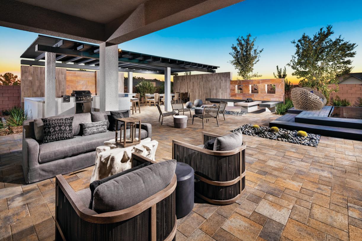 Covered outdoor living spaces