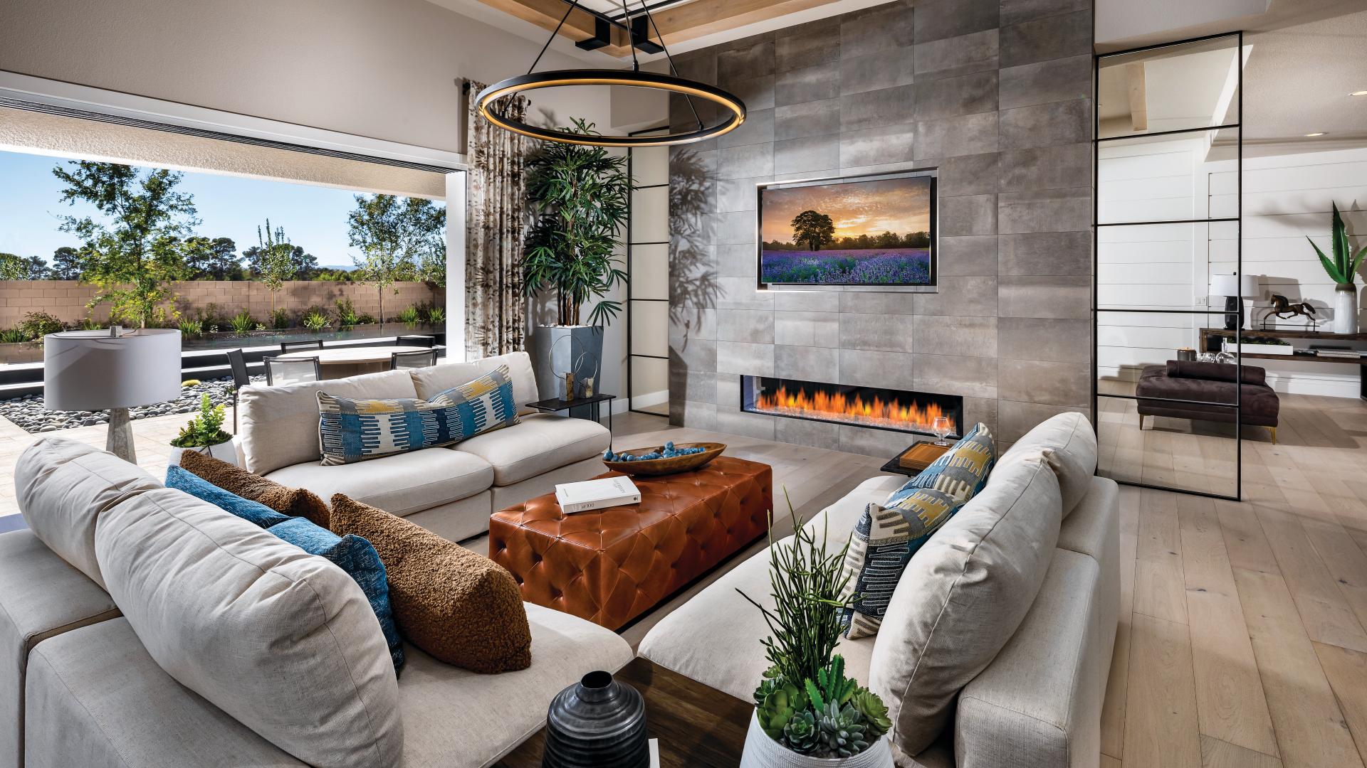 Expansive and open living spaces