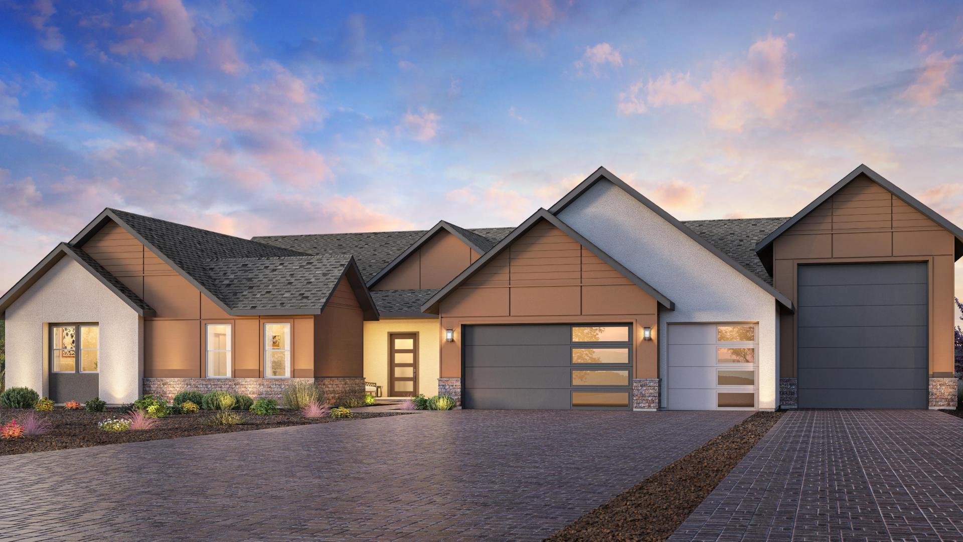 Primrose Model Home Design in Crestwood Ranch by Toll Brothers