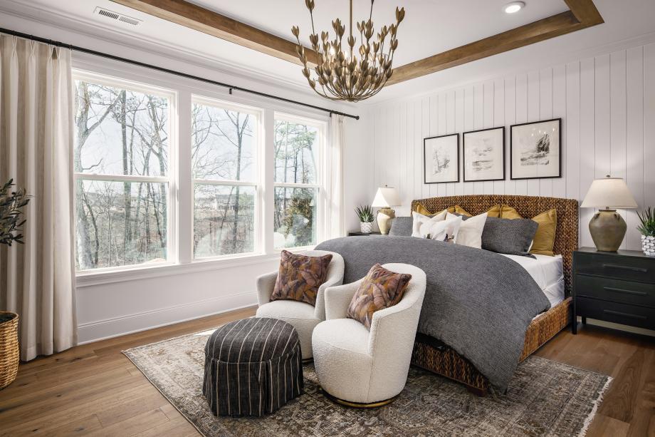 Beautifully appointed first-floor primary suite