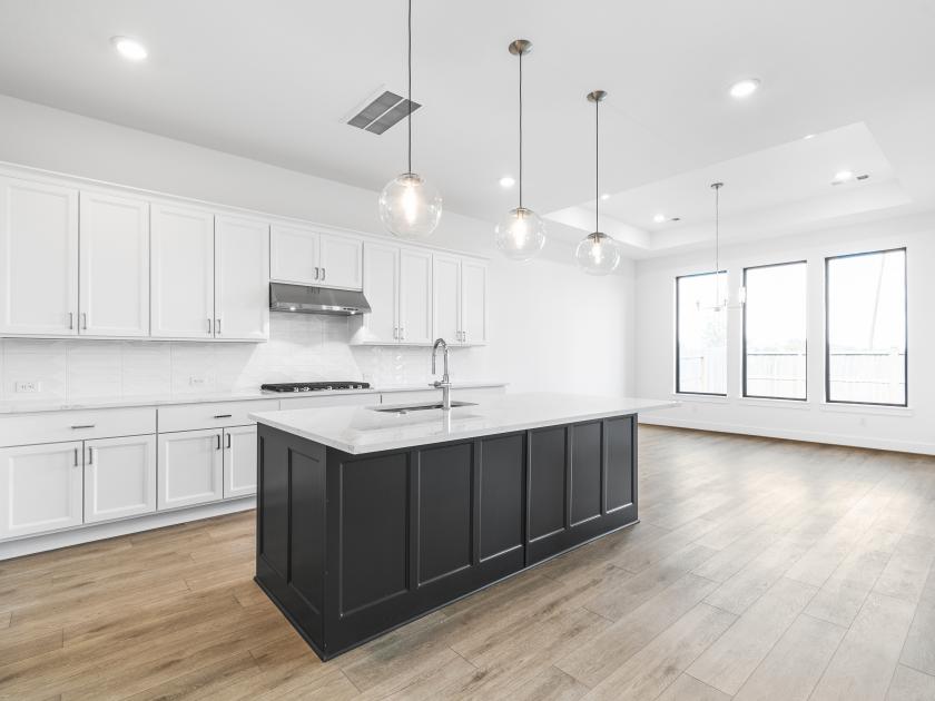 Kitchen with ample storage