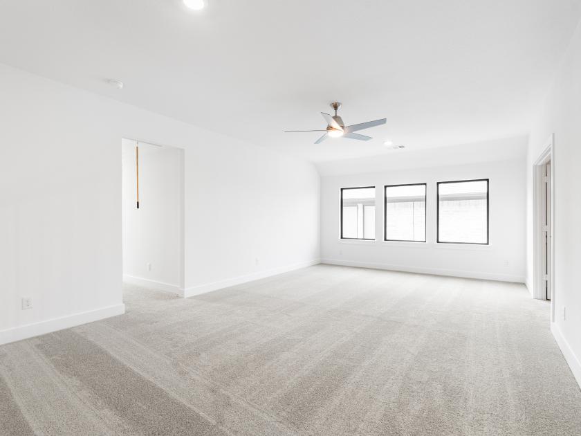 Upstairs living space