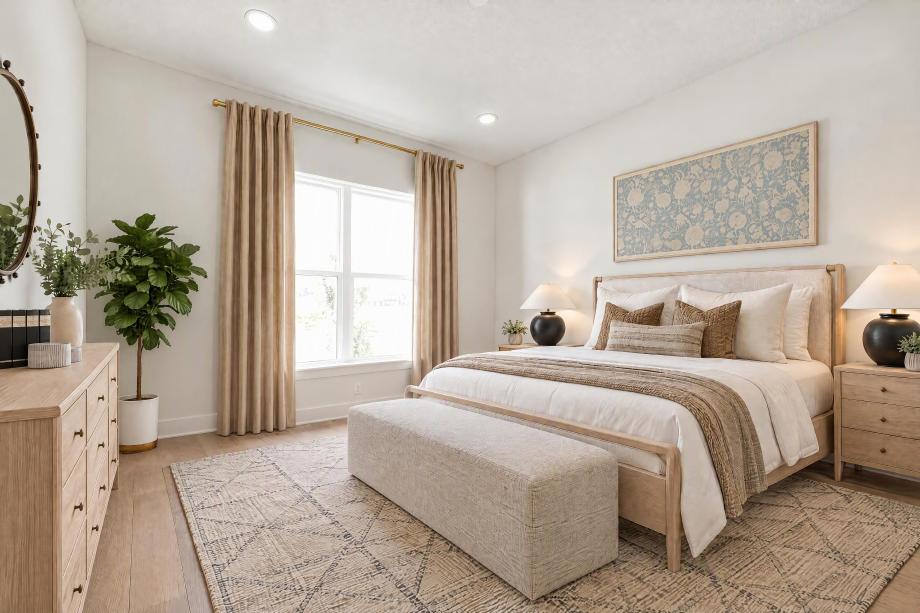 Inviting secondary bedroom with generous natural light and ample space