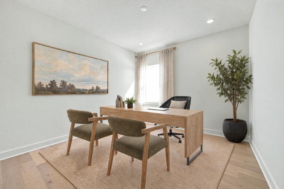 Bright and versatile flex room with generous natural light