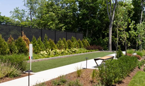 Bocce court
