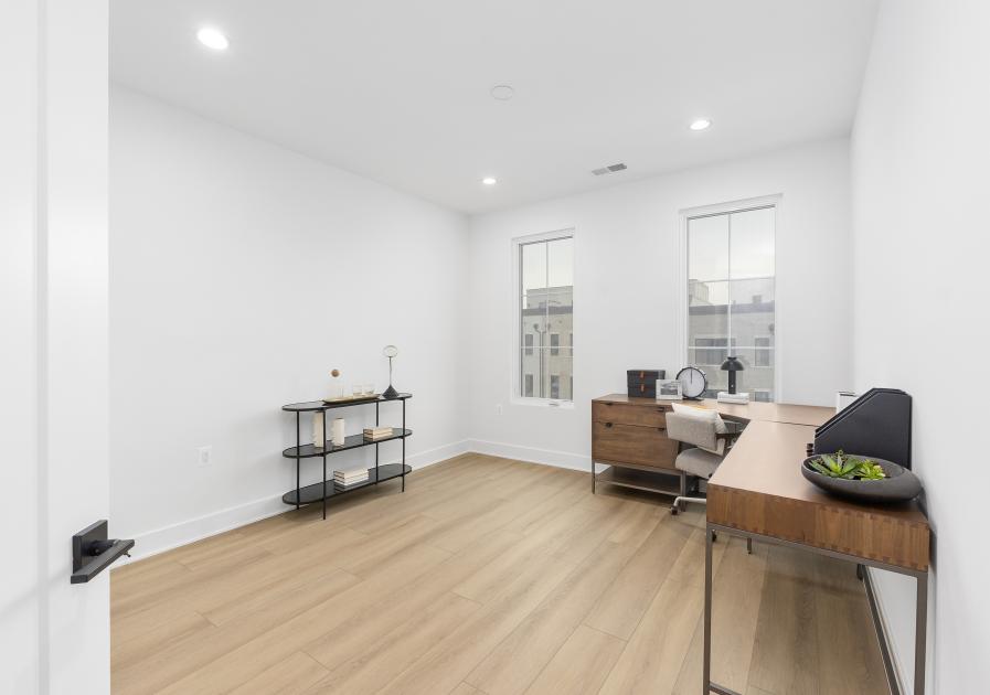 Spacious secondary bedrooms