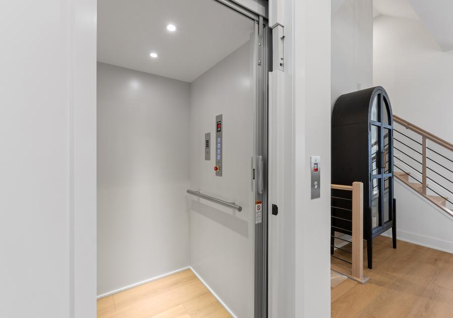 Transport groceries with ease in convenient elevator