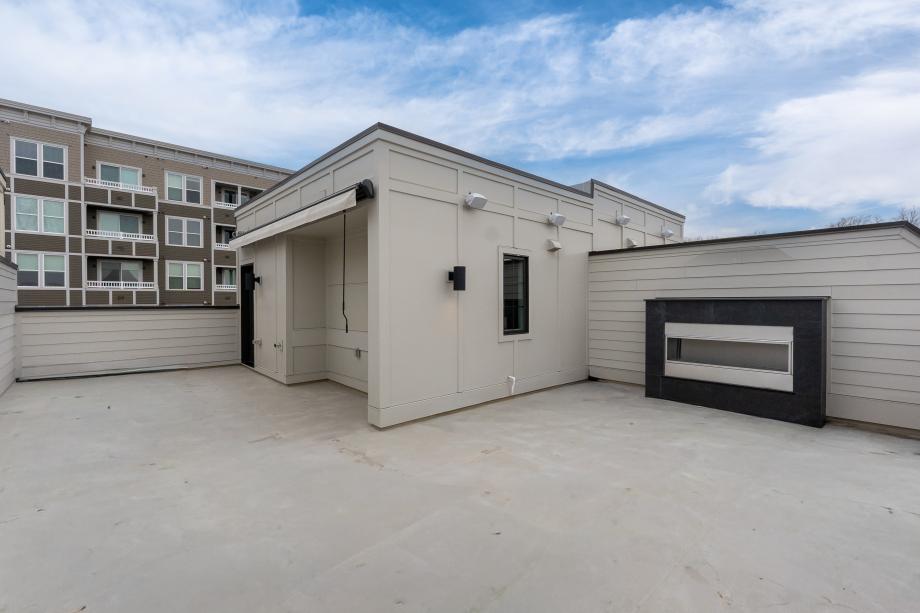 Enjoy the added benefit of relaxing or entertaining on the rooftop terrace
