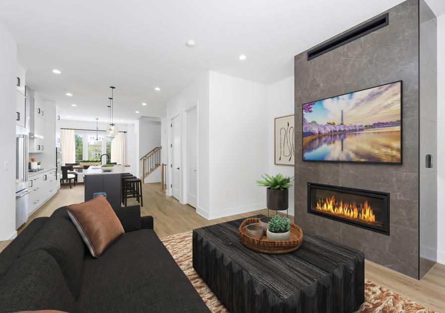 Open concept living level