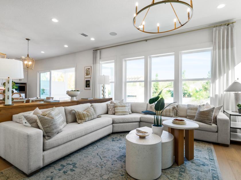 Open-concept floor plan ideal for indoor-outdoor living