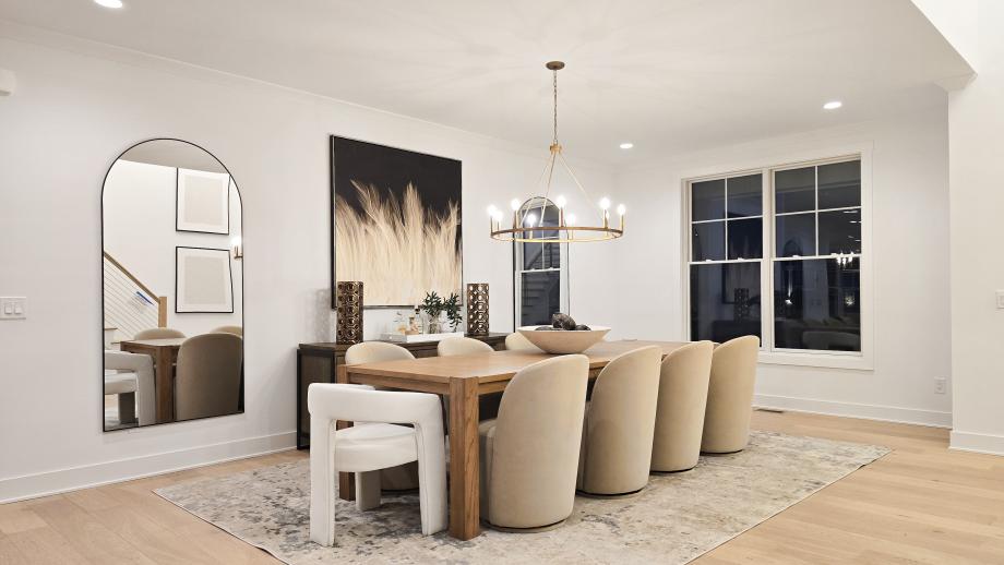 Entertain in the formal dining room