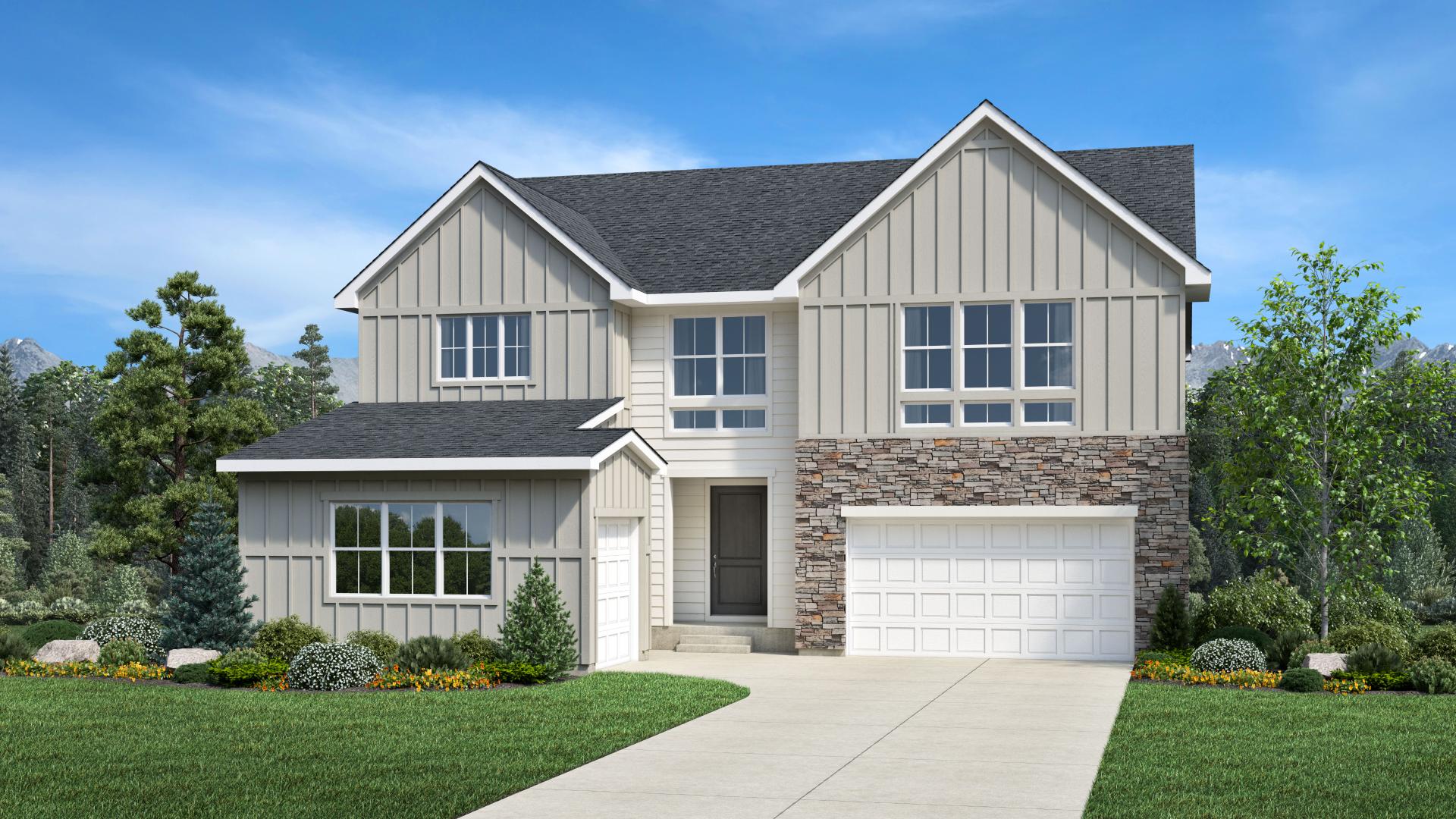 Toll Brothers At Ken Caryl Ranch Hillrose Model Home Design in Toll Brothers at Ken-Caryl Ranch