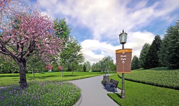 The Downs development will also offer 15 acres of natural green spaces, multiple first-class parks, and walking trails throughout