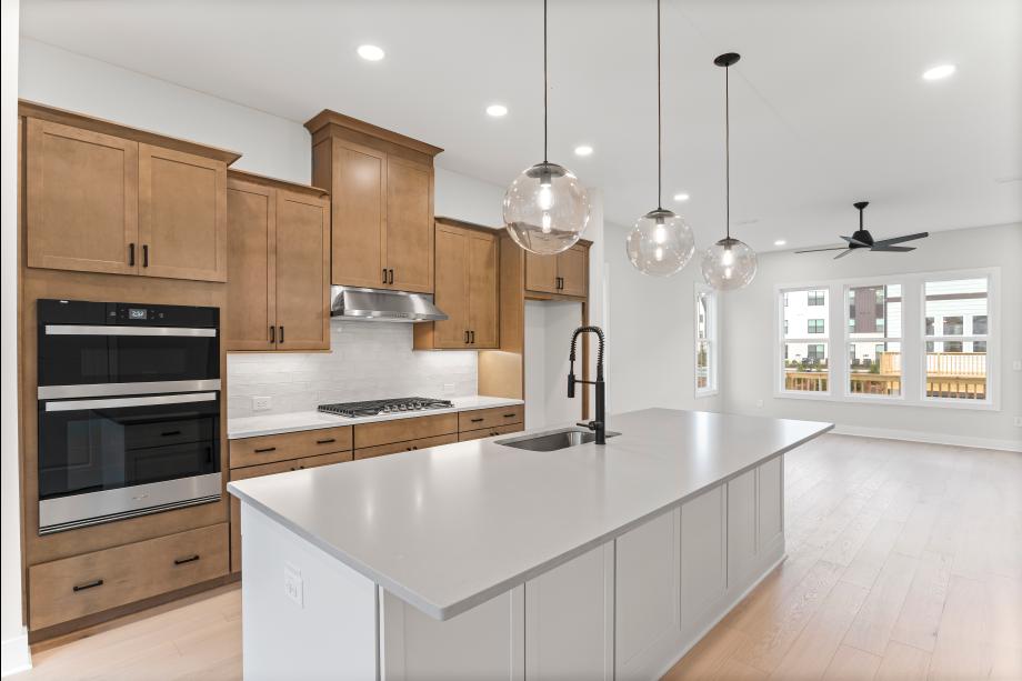 Stunning kitchen with center island