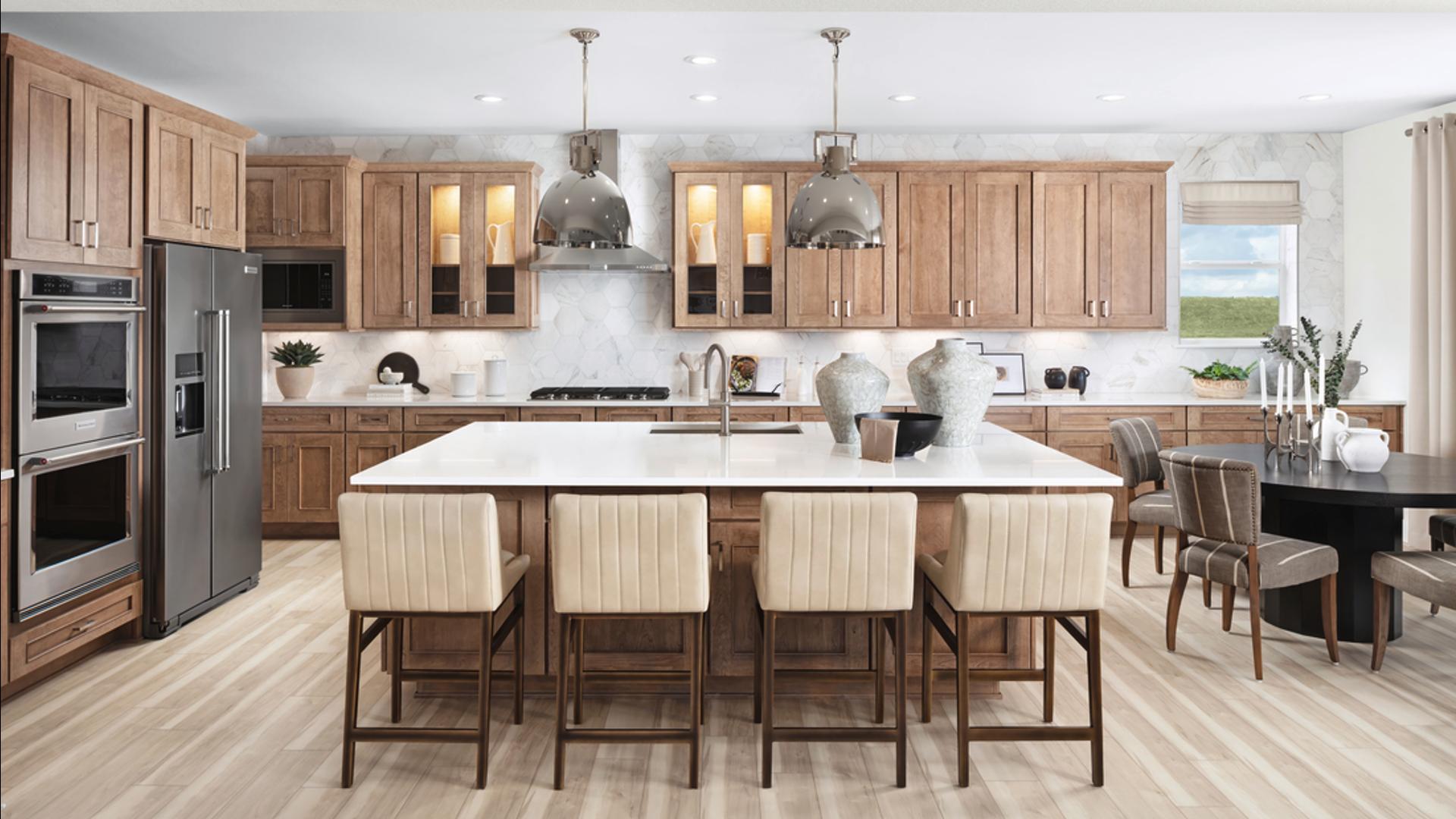 Valdez Model Home Design in Riano Ridge - Overlook Collection by Toll ...