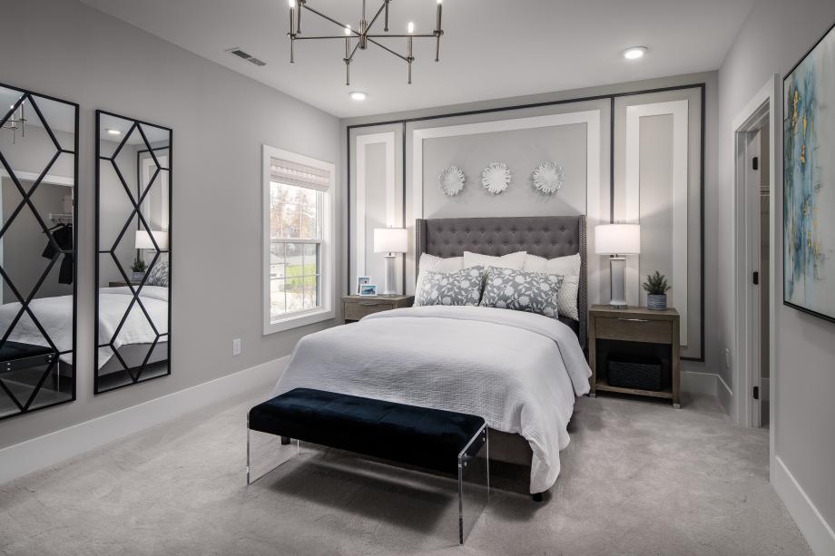 Spacious secondary bedrooms